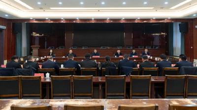 石首市第十届人民代表大会第四次会议各代表团临时党支部书记会议召开