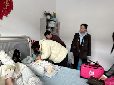 石首市东升镇卫生院对辖区内孕产妇及新生儿持续开展入户随访活动