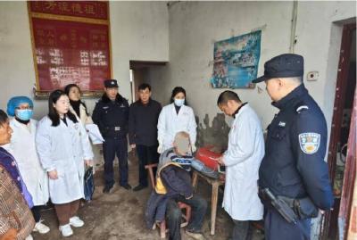 石首市高陵镇多部门联合开展严重精神障碍患者入户随访关爱行动